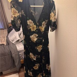 Nicholas Navy Floral Dress